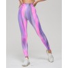 Безшовні легінси з Пуш-ап для спорту Leggings PUSH-UP Seamless Wave 10 (PINK-PURPLE)